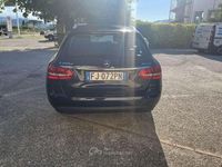 Usata Mercedes C220 170 CV (125 kW) 2017 Blu/azzurro Station wagon