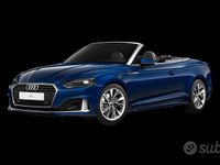 Usata Audi A5 Cabriolet Advanced Plus 190 CV (139 kW) 2023 Blu/azzurro Cabrio