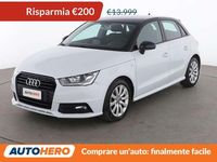 Usata Audi A1 95 CV (69 kW) 2018 Bianco Berlina