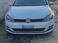 Usata VW Golf VII 105 CV (77 kW) 2014 Bianco Berlina