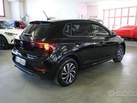 Usata VW Polo Life 95 CV (69 kW) 2025 Nero Utilitaria