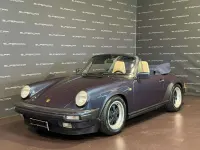 Usata Porsche 911 Carrera Cabriolet 231 CV (169 kW) 1985 Blu Cabrio