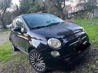 Usata Fiat 500 Lounge 69 CV (50 kW) 2007 Nero Utilitaria