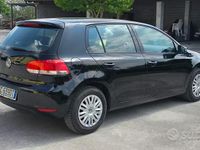 Usata VW Golf VI 80 CV (58 kW) 2011 Nero Utilitaria