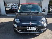 Usata Fiat 500C Lounge 69 CV (50 kW) 2018 Nero Cabrio