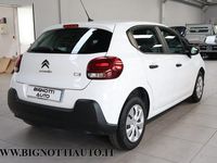 Usata Citroën C3 Live 75 CV (55 kW) 2018 Bianco Furgone