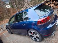 Usata VW Golf VI GTI 211 CV (155 kW) 2010 Blu Utilitaria
