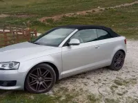 Usata Audi A3 Cabriolet Exclusive 140 CV (102 kW) 2010 Argento Cabrio
