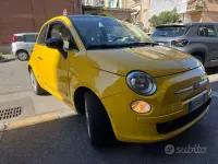 Usata Fiat 500 69 CV (50 kW) 2009 Giallo Cabrio