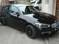 Usata BMW 116 2017 Nero Utilitaria