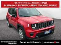 Usata Jeep Renegade Altitude 131 CV (96 kW) 2025 Rosso SUV
