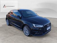 Usata Audi A1 S-Line 90 CV (66 kW) 2017 Nero Utilitaria