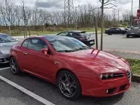 Usata Alfa Romeo Brera 185 CV (136 kW) 2006 Rosso Coupé