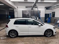 Usata VW Golf VII R-line 110 CV (80 kW) 2015 Bianco Berlina