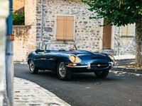 Usata Jaguar E-Type 269 CV (197 kW) 1962 Blu Cabrio
