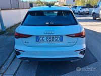 Usata Audi A3 S-Line 150 CV (110 kW) 2021 Bianco Berlina