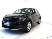 Usata VW T-Roc Advance 150 CV (110 kW) 2021 Nero SUV