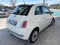 Usata Fiat 500 Lounge 69 CV (50 kW) 2011 Bianco Berlina