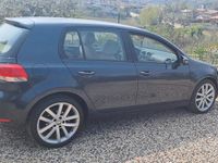 Usata VW Golf VI 170 CV (125 kW) 2009 Blu Utilitaria