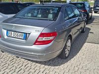 Usata Mercedes C200 Avantgarde 184 CV (135 kW) 2010 Grigio Berlina