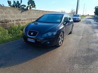 Usata Seat Leon 105 CV (77 kW) 2010 Nero Berlina