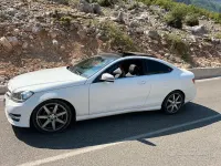 Usata Mercedes C220 Avantgarde 170 CV (125 kW) 2014 Bianco Coupé