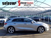Usata Audi A3 Advanced 150 CV (110 kW) 2020 Argento Berlina