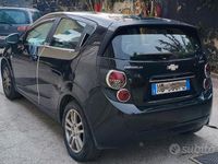 Usata Chevrolet Aveo LTZ 95 CV (69 kW) 2013 Nero Utilitaria