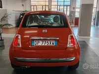 Usata Fiat 500 Lounge 69 CV (50 kW) 2008 Arancione Berlina