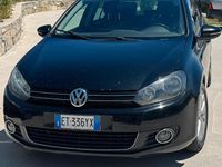 Usata VW Golf VI 105 CV (77 kW) 2010 Nero Utilitaria