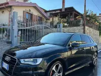 Usata Audi A3 S-Line 110 CV (80 kW) 2016 Nero Berlina