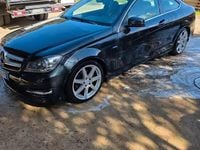 Usata Mercedes C220 170 CV (125 kW) 2012 Nero Coupé