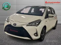 Usata Toyota Yaris Hybrid Style 101 CV (74 kW) 2017 Bianco Berlina
