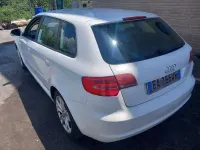 Usata Audi A3 Sportback Ambiente 140 CV (102 kW) 2010 Bianco Utilitaria