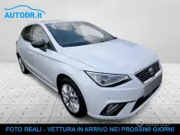 Usata Seat Ibiza FR 90 CV (66 kW) 2023 Bianco ghiaccio met. Utilitaria