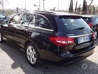 Usata Mercedes C220 Exclusive 170 CV (125 kW) 2016 Nero Station wagon