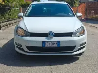 Usata VW Golf VII Comfortline 110 CV (80 kW) 2016 Bianco Station wagon