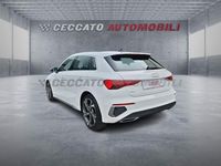Usata Audi A3 S-Line 150 CV (110 kW) 2023 Bianco Berlina