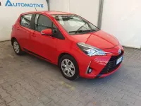 Usata Toyota Yaris Hybrid Business Edition 73 CV (53 kW) 2018 Rosso Berlina
