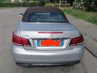 Usata Mercedes E220 Premium 170 CV (125 kW) 2015 Grigio Cabrio