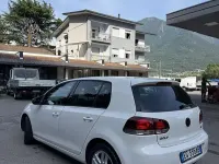 Usata VW Golf VI Highline 122 CV (89 kW) 2010 Bianco Utilitaria