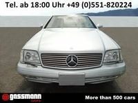 Usata Mercedes SL320 224 CV (164 kW) 1999 Argento Cabrio