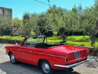Usata Fiat 600D 30 CV (22 kW) 1960 Rosso Cabrio