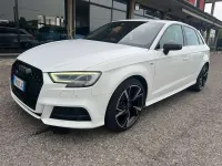 Usata Audi A3 S-Line 116 CV (85 kW) 2019 Bianco Berlina