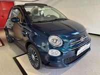 Usata Fiat 500C Lounge 69 CV (50 kW) 2018 Blu/azzurro Cabrio