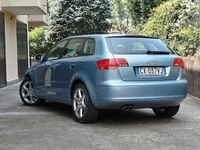 Usata Audi A3 150 CV (110 kW) 2005 Blu Utilitaria