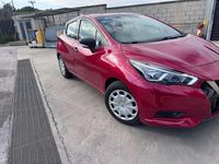 Second-hand Nissan Micra Acenta 90 CP (66 kW) 2018 Roșu Hatchback