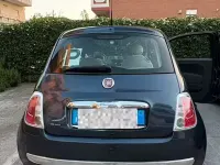 Usata Fiat 500 Lounge 75 CV (55 kW) 2008 Blu Utilitaria