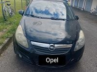 Usata Opel Corsa 75 CV (55 kW) 2009 Nero Utilitaria