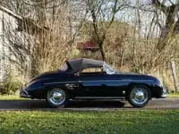 Usata Porsche 356 75 CV (55 kW) 1957 Nero Cabrio